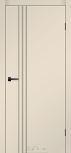 Міжкімнатні двері StilDoors KARYON RAL1013 Глухі Фарба