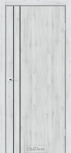 Міжкімнатні двері StilDoors LOFT LINE Дуб Альпійський Плівка