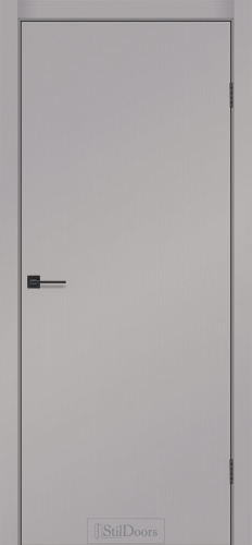 Міжкімнатні двері StilDoors RAVINA RAL7047 Шпон натуральний