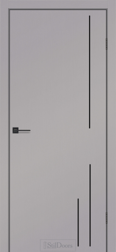 Міжкімнатні двері StilDoors CLEORA RAL7047 Фарба