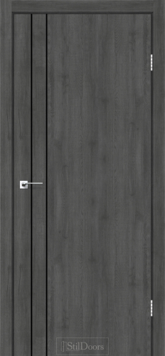 Міжкімнатні двері StilDoors LOFT LINE Дуб смокі Плівка