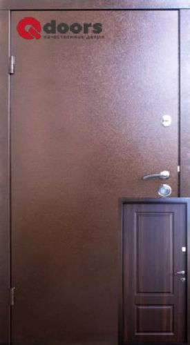 Вхідні Двері Віп М Гранд темний горіх  Qdoors