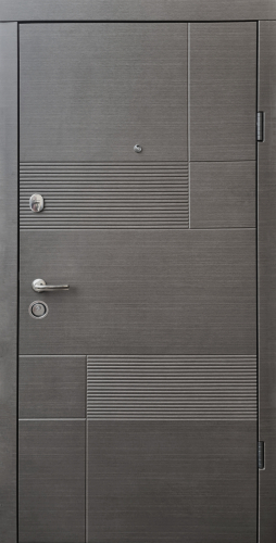 Вхідні Двері Еталон Каліфорнія венге сірий горизонт  Qdoors