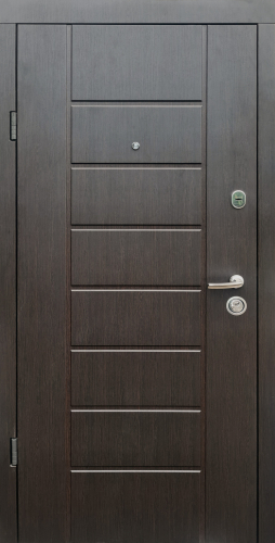 Вхідні Двері Еталон Канзас венге темний  Qdoors