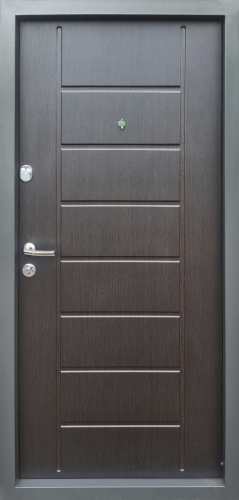 Купити Вхідні Двері Еталон Канзас венге темний  Qdoors | Двері-Маркет фото 2