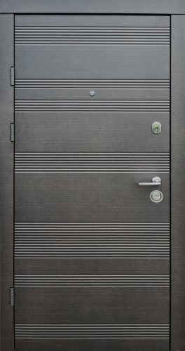 Вхідні Двері Статус венге темний горизонталь Qdoors
