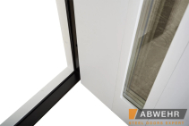 Купити Вхідні Двері Cotage1 (KT1 з терморозривом) 496 UFO BLACK RAL 7016 Abwehr | Двері-Маркет фото 12