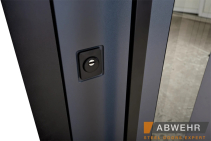 Купити Вхідні Двері Cotage1 (KT1 з терморозривом) 496 UFO BLACK RAL 7016 Abwehr | Двері-Маркет фото 17