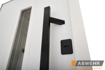 Купити Вхідні Двері Cotage1 (KT1 з терморозривом) 496 UFO BLACK RAL 7016 Abwehr | Двері-Маркет фото 5