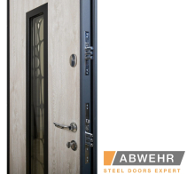 Купити Вхідні Двері Defender (KTM) 408 Defender Glass RAL 7021Т Abwehr | Двері-Маркет фото 12