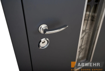 Купити Вхідні Двері Defender (KTM) 408 Defender Glass RAL 7021Т Abwehr | Двері-Маркет фото 6