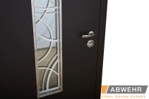 Купити Вхідні Двері Defender (KTM) 408 Defender Glass RAL 8022Т Abwehr | Двері-Маркет фото 7