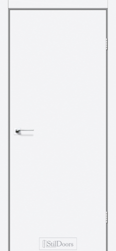 Міжкімнатні двері StilDoors SIMPLI - LOFT 01 Білий супермат Глухі Плівка