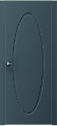 Міжкімнатні двері Azora Duo-12 RAL7016 Глухі Фарба