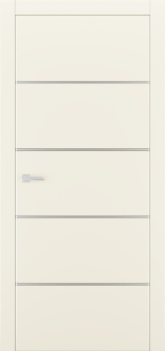 Міжкімнатні двері Estetdoors Molding 4 Г RAL9001 Глухі Фарба