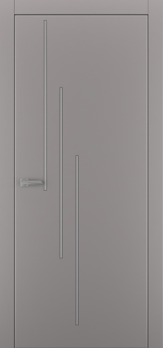 Міжкімнатні двері Estetdoors Molding 3.1 В RAL7036 Глухі Фарба