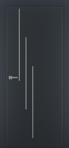 Міжкімнатні двері Estetdoors Molding 3.1 В RAL7016 Глухі Фарба
