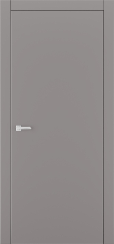 Міжкімнатні двері Estetdoors Гладь RAL7036 Глухі Фарба