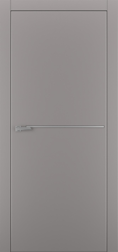 Міжкімнатні двері Estetdoors Molding 1 Г RAL7036 Глухі Фарба