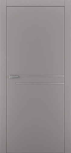 Міжкімнатні двері Estetdoors Molding 2.2 Г RAL7036 Глухі Фарба
