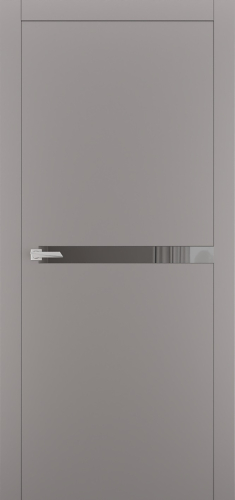 Міжкімнатні двері Estetdoors ULTRA 8 RAL7036 Дзеркало бронза Фарба