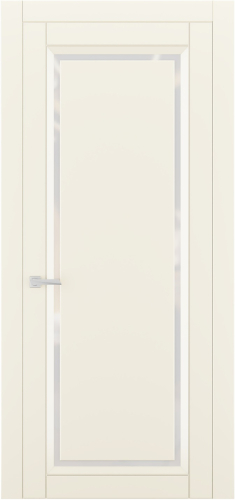 Міжкімнатні двері Estetdoors Glass 1 RAL9001 Сатин білий Фарба