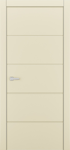 Міжкімнатні двері Estetdoors Lines 2 RAL1013 Глухі Фарба