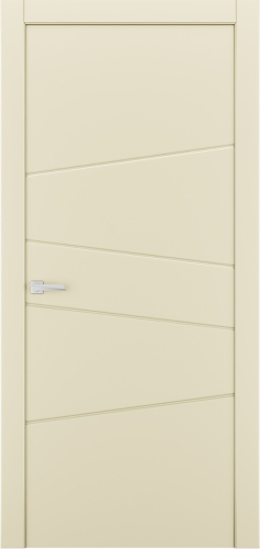 Міжкімнатні двері Estetdoors Lines 9 RAL1013 Глухі Фарба