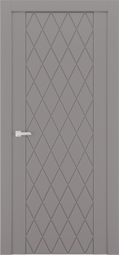 Міжкімнатні двері Estetdoors Lines 10 RAL7036 Глухі Фарба