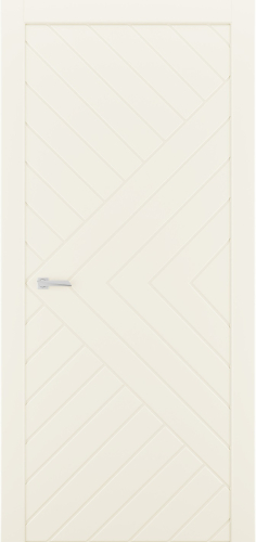 Міжкімнатні двері Estetdoors Lines 11 RAL9001 Глухі Фарба