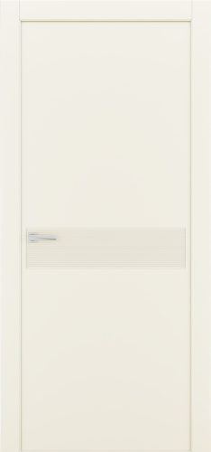 Міжкімнатні двері Estetdoors Lines 12 RAL9001 Глухі Фарба