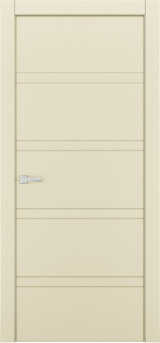 Міжкімнатні двері Estetdoors Lines 14 RAL1013 Глухі Фарба