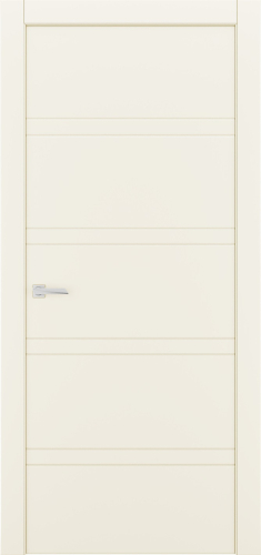 Міжкімнатні двері Estetdoors Lines 14 RAL9001 Глухі Фарба
