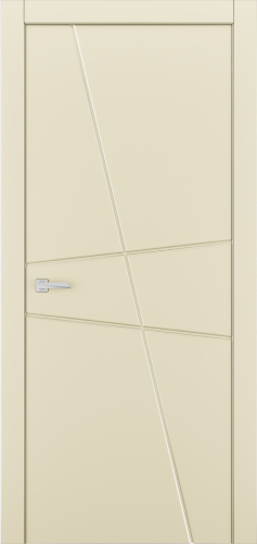 Міжкімнатні двері Estetdoors Lines 4 RAL1013 Глухі Фарба