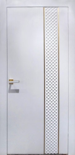 Міжкімнатні двері Estetdoors Premium Lines 1 Біла емаль Глухі Фарба