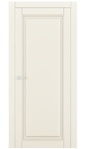 Міжкімнатні двері Estetdoors Grand 2D /2.1 RAL9001 Глухі Фарба