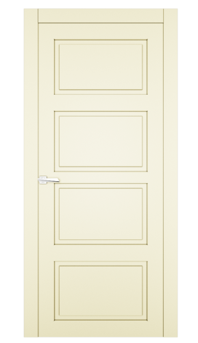 Міжкімнатні двері Estetdoors Grand 1D /1.4 RAL1013 Глухі Фарба