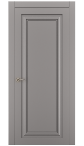Міжкімнатні двері Estetdoors Grand 2D /4.1 RAL7036 Глухі Фарба