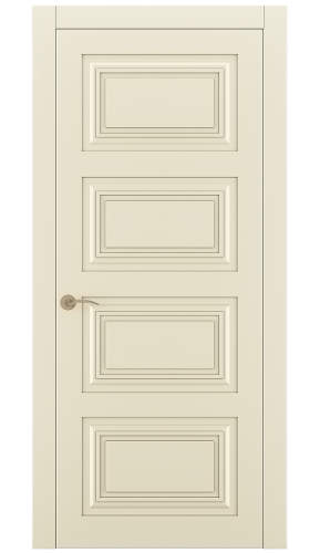 Міжкімнатні двері Estetdoors Grand 2D /4.4 RAL1013 Глухі Фарба