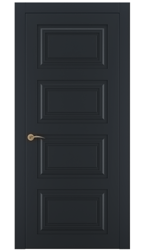Міжкімнатні двері Estetdoors Grand 2D /4.4 RAL7016 Глухі Фарба