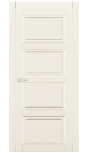 Міжкімнатні двері Estetdoors Grand 2D /1.4 RAL9001 Глухі Фарба