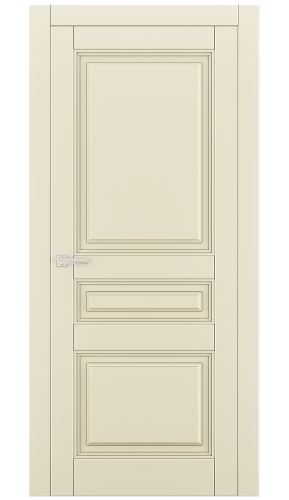 Міжкімнатні двері Estetdoors Grand 2D /2.3 RAL1013 Глухі Фарба