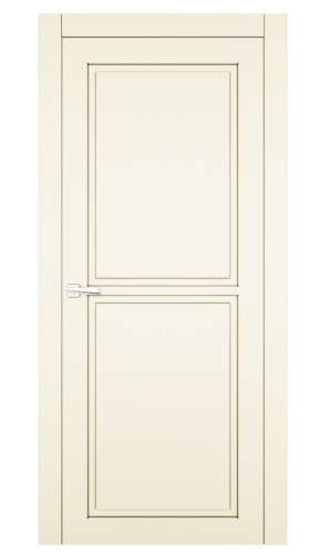 Міжкімнатні двері Estetdoors Grand 1D /1.22 RAL9001 Глухі Фарба