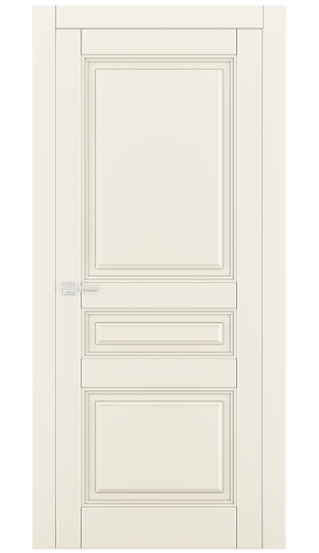 Міжкімнатні двері Estetdoors Grand 2D /2.3 RAL9001 Глухі Фарба