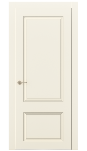 Міжкімнатні двері Estetdoors Grand 2D /8 RAL9001 Глухі Фарба