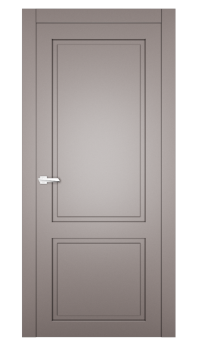 Міжкімнатні двері Estetdoors Grand 1D /1.21 RAL7036 Глухі Фарба