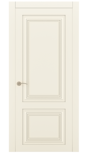 Міжкімнатні двері Estetdoors Grand 2D /4.2 RAL9001 Глухі Фарба