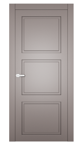 Міжкімнатні двері Estetdoors Grand 1D /1.31 RAL7036 Глухі Фарба