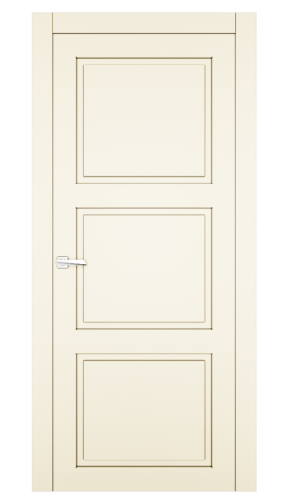 Міжкімнатні двері Estetdoors Grand 1D /1.31 RAL9001 Глухі Фарба