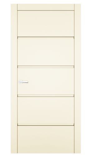 Міжкімнатні двері Estetdoors Grand 1D /2 RAL9001 Глухі Фарба